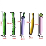 Glass Anal Plug Fruits and Vegs Masturbation Sex Toys / G-Spot Prostate Massager of Erotic Toys - EVE's SECRETS