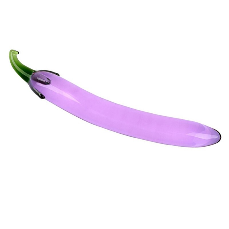 Glass Anal Plug Fruits and Vegs Masturbation Sex Toys / G-Spot Prostate Massager of Erotic Toys - EVE's SECRETS