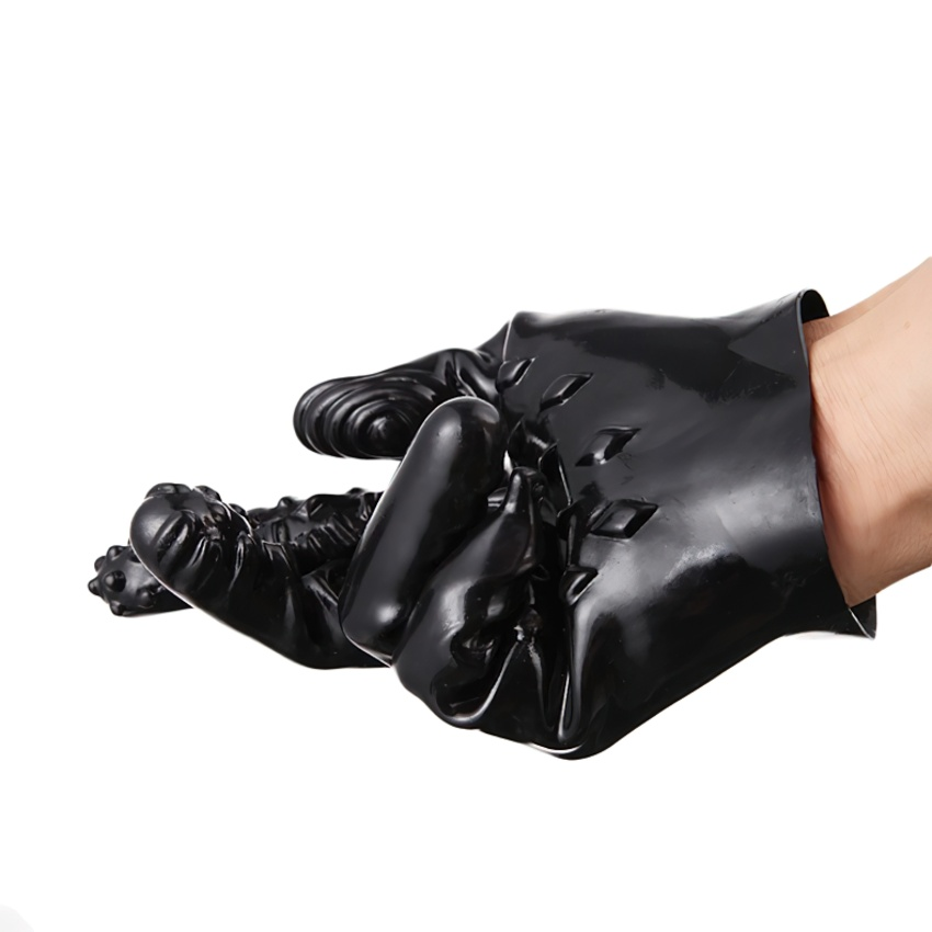 Glove For Stimulation Of Erogenous Zones / Clit And G-spot Massager / Unisex Masturbation Gloves - EVE's SECRETS
