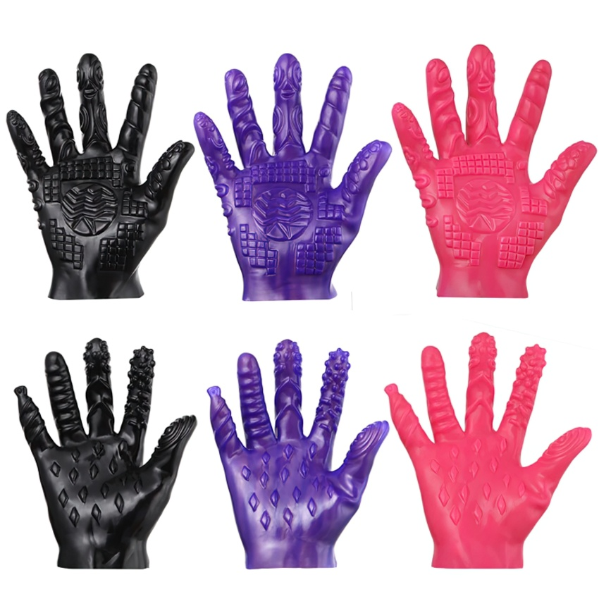 Glove For Stimulation Of Erogenous Zones / Clit And G-spot Massager / Unisex Masturbation Gloves - EVE's SECRETS
