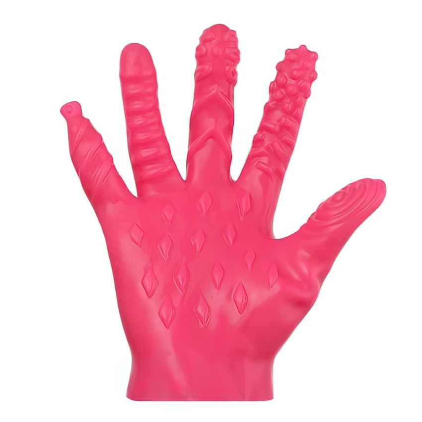 Glove For Stimulation Of Erogenous Zones / Clit And G-spot Massager / Unisex Masturbation Gloves - EVE's SECRETS