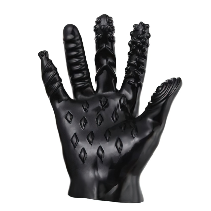 Glove For Stimulation Of Erogenous Zones / Clit And G-spot Massager / Unisex Masturbation Gloves - EVE's SECRETS