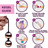 Great Kegel Ball Set for Beginners / Advanced Vaginal Tightening Exercises / Geisha Ben Wa Balls - EVE's SECRETS
