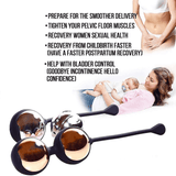 Great Kegel Ball Set for Beginners / Advanced Vaginal Tightening Exercises / Geisha Ben Wa Balls - EVE's SECRETS