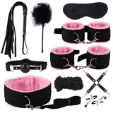 Handcuffs & Bondage Sets for Sex / Erotic Sex Toys for Men and Women / Adult Whip Rope - EVE's SECRETS