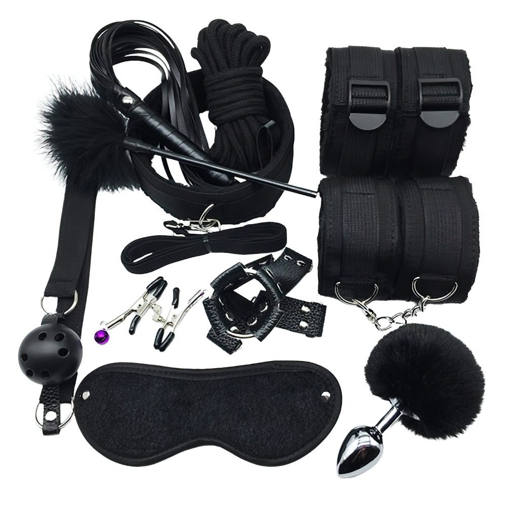 Handcuffs & Bondage Sets for Sex / Erotic Sex Toys for Men and Women / Adult Whip Rope - EVE's SECRETS