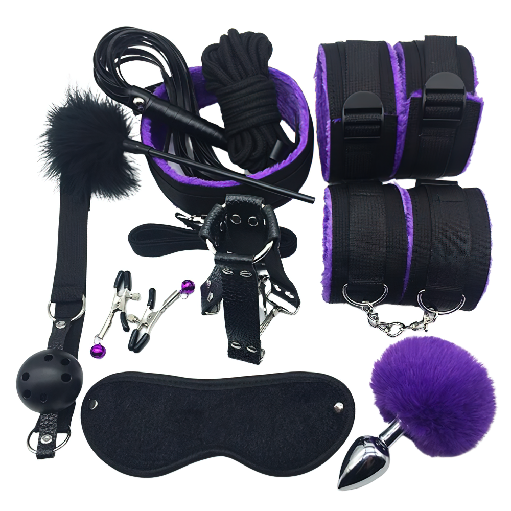 Handcuffs & Bondage Sets for Sex / Erotic Sex Toys for Men and Women / Adult Whip Rope - EVE's SECRETS