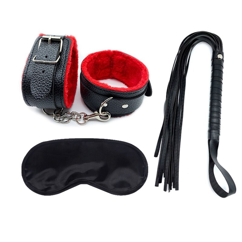 Handcuffs & Bondage Sets for Sex / Erotic Sex Toys for Men and Women / Adult Whip Rope - EVE's SECRETS