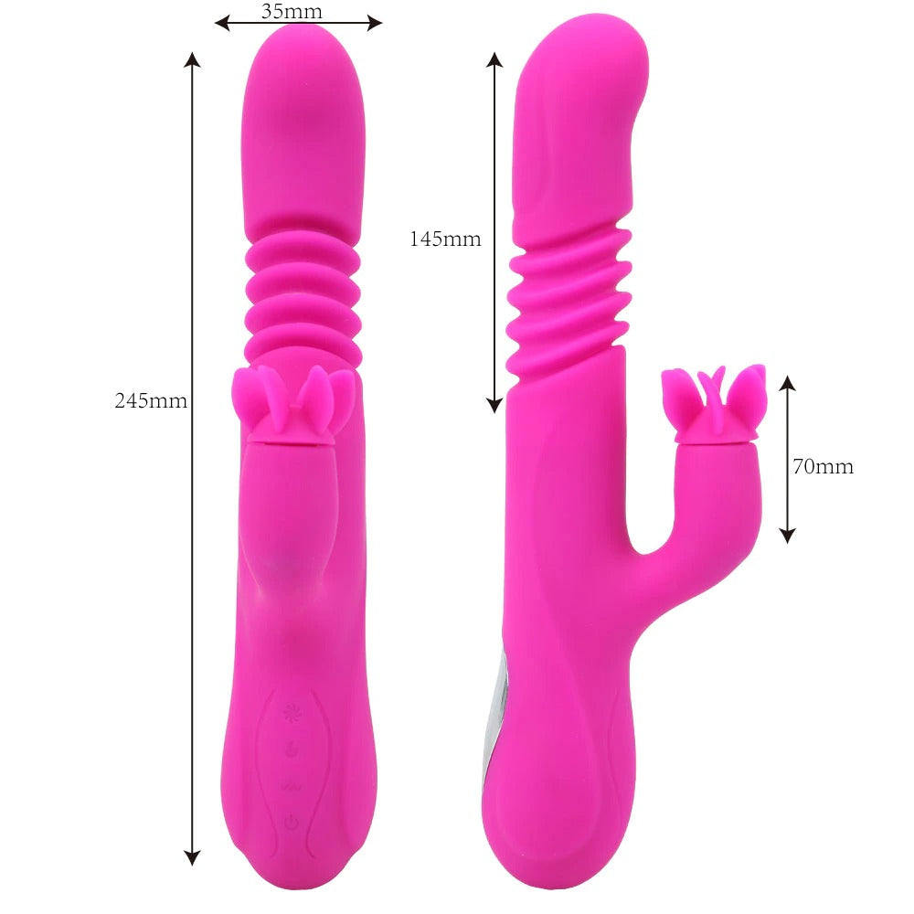 Heating Rotating Thrusting G-Spot Vibrator / Clitoris Stimulator Sex Toys For Women - EVE's SECRETS