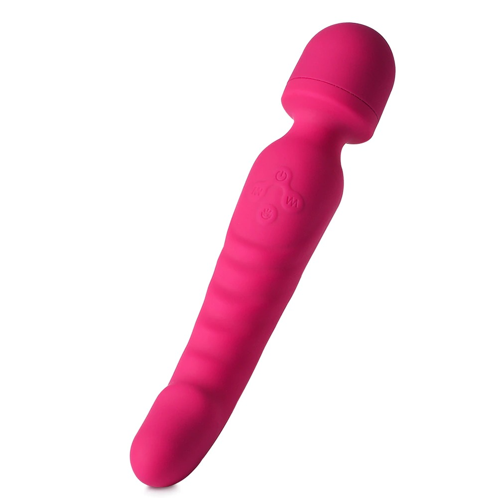Heating Wand Vibrator / Waterproof Vaginal G-Spot Stimulator / Clitoral Massager - EVE's SECRETS