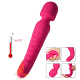 Heating Wand Vibrator / Waterproof Vaginal G-Spot Stimulator / Clitoral Massager - EVE's SECRETS