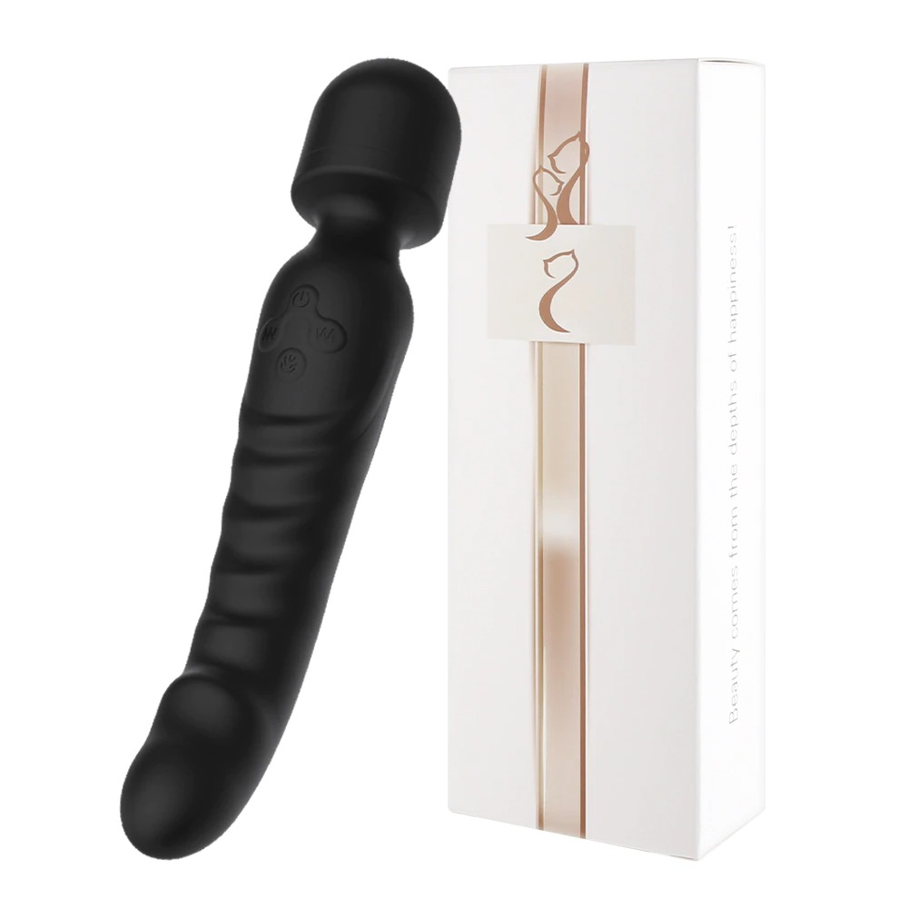 Heating Wand Vibrator / Waterproof Vaginal G-Spot Stimulator / Clitoral Massager - EVE's SECRETS