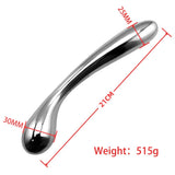 Heavy Stainless Steel Double-sided Dildo / Smooth Metal Sex Toy - EVE's SECRETS