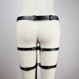 High Waist Fetish Suspender Bondage / Women Body Harness Fashion / Sexy Garter Bondage Belt - EVE's SECRETS