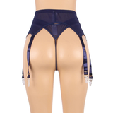High Waisted Garter Belt with Panties / Women's Sexy Lace Lingerie in Different Colors - EVE's SECRETS
