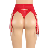 High Waisted Garter Belt with Panties / Women's Sexy Lace Lingerie in Different Colors - EVE's SECRETS