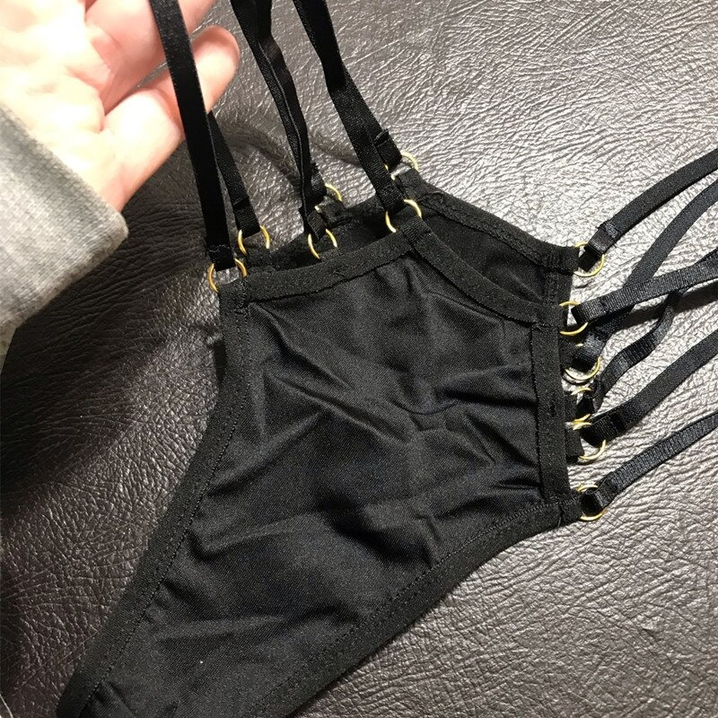High Waisted Panties with Straps and Rings / Women's Original Lingerie - EVE's SECRETS