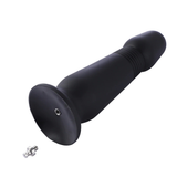 HISMITH 25-26cm Lifelike Silicone Black Dildos Blades with Keel for Hismith Sex Machines - EVE's SECRETS
