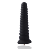 HISMITH 25-26cm Lifelike Silicone Black Dildos Blades with Keel for Hismith Sex Machines - EVE's SECRETS