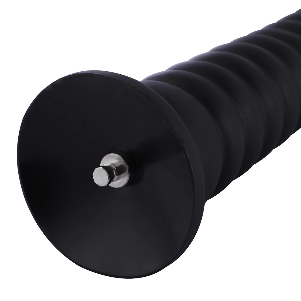 HISMITH 25-26cm Lifelike Silicone Black Dildos Blades with Keel for Hismith Sex Machines - EVE's SECRETS