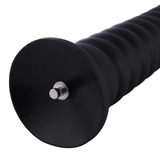 HISMITH 25-26cm Lifelike Silicone Black Dildos Blades with Keel for Hismith Sex Machines - EVE's SECRETS