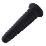 HISMITH 25-26cm Lifelike Silicone Black Dildos Blades with Keel for Hismith Sex Machines - EVE's SECRETS