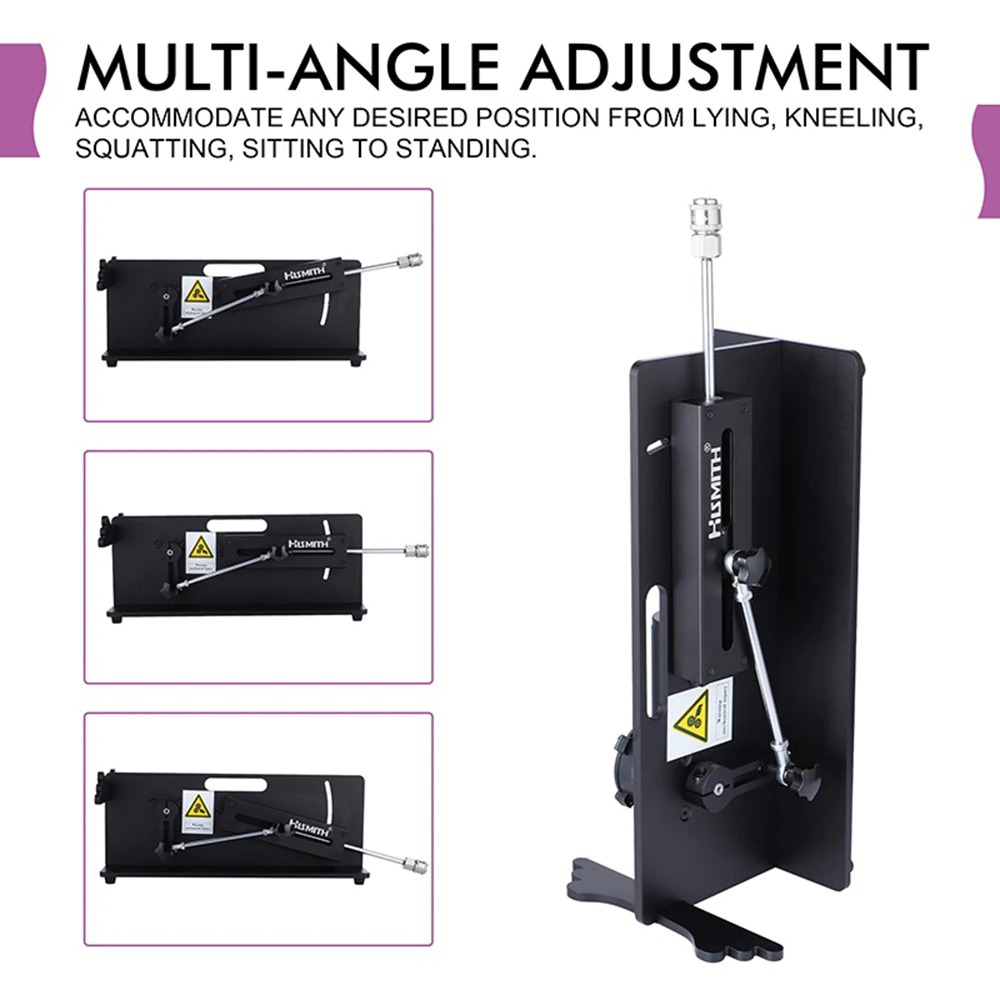 HISMITH Premium Sex Machine Table Top 2.0 with KlicLok Connector System - EVE's SECRETS