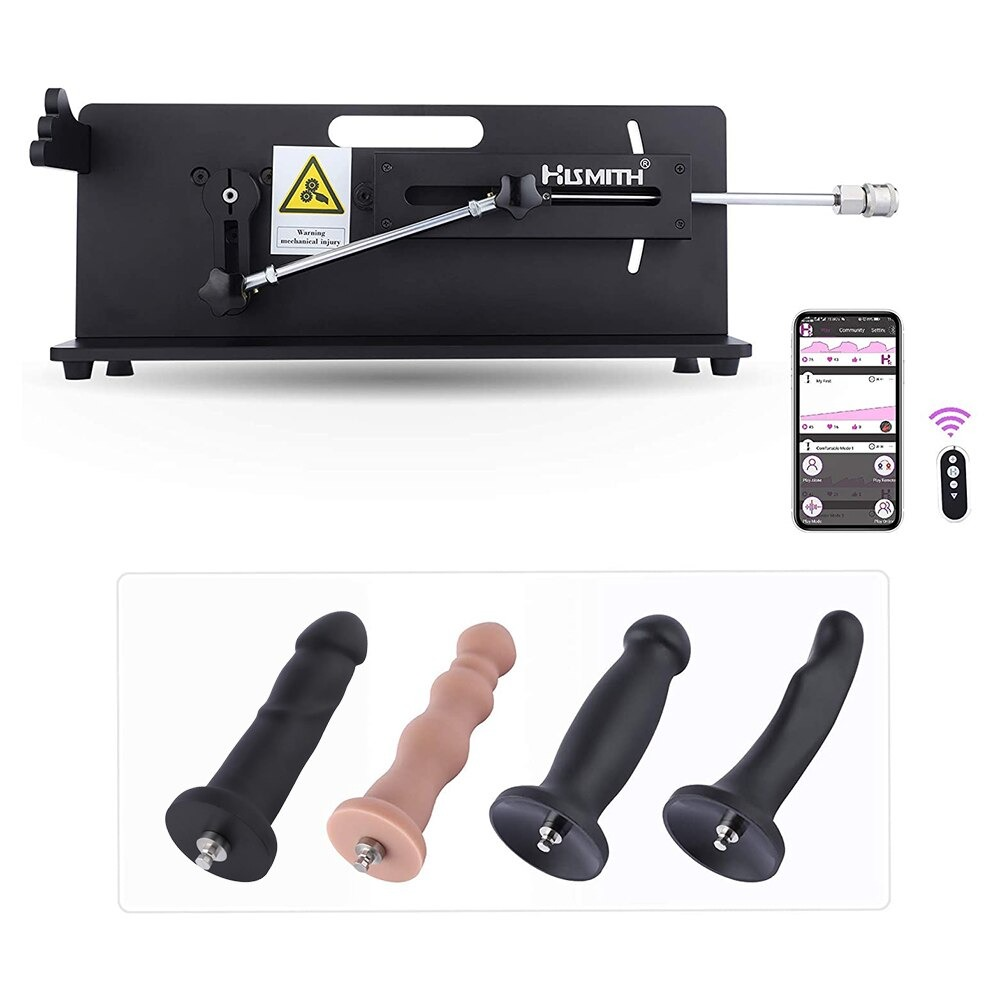HISMITH Premium Sex Machine Table Top 2.0 with KlicLok Connector System - EVE's SECRETS