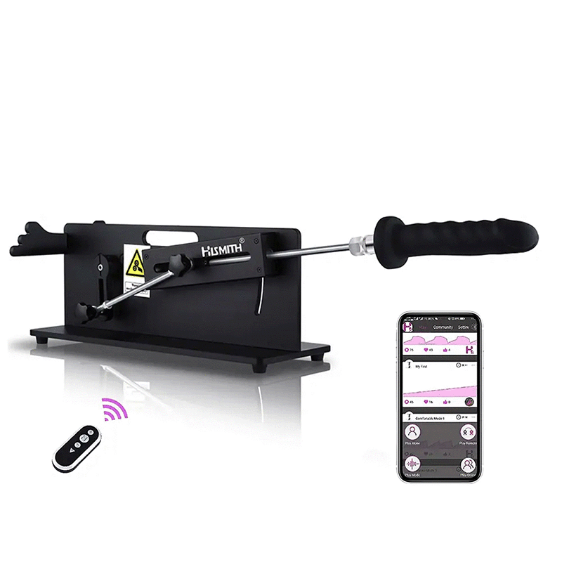 HISMITH Premium Sex Machine Table Top 2.0 with KlicLok Connector System - EVE's SECRETS