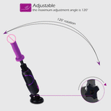 HISMITH Pro Traveler 2.0 Mini Sex Machine / App Remote Control KlicLok Sex Machine Gun with Suction Cup and Silicone Dildo - EVE's SECRETS