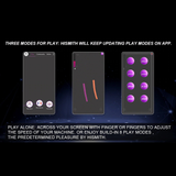 HISMITH Pro Traveler 2.0 Mini Sex Machine / App Remote Control KlicLok Sex Machine Gun with Suction Cup and Silicone Dildo - EVE's SECRETS