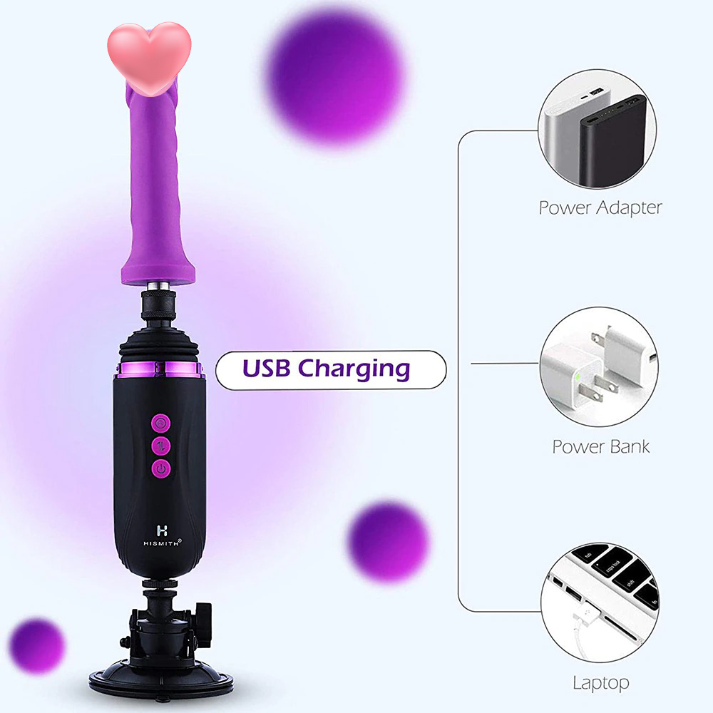 HISMITH Rechargeable Programmable Sex Machine / Portable Fucking Machine Capsule for Adults - EVE's SECRETS