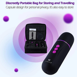 HISMITH Rechargeable Programmable Sex Machine / Portable Fucking Machine Capsule for Adults - EVE's SECRETS