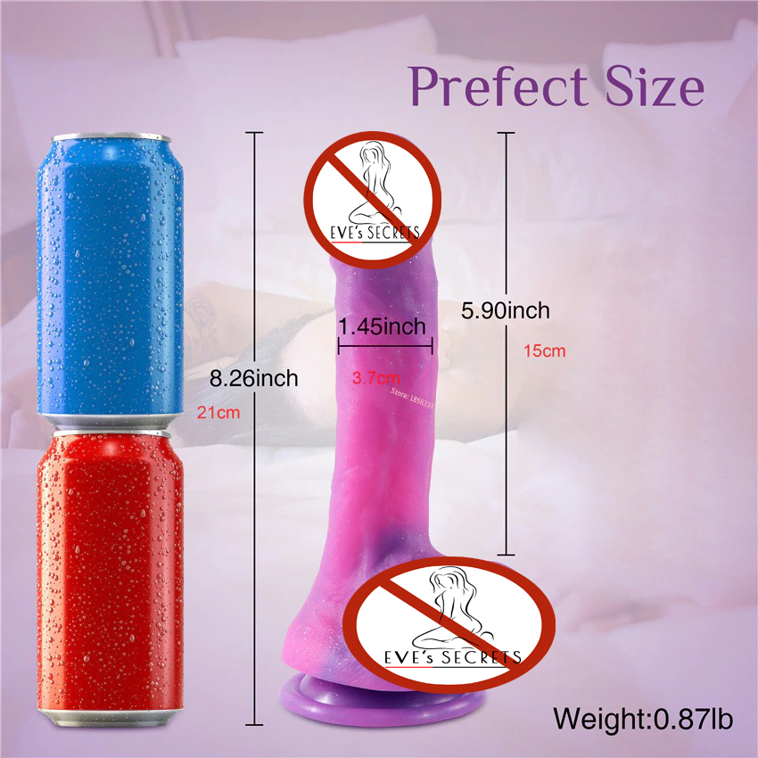 Huge Realistic Dildo / Female Silicone Masturbator / Sex Toys for Adults - EVE's SECRETS
