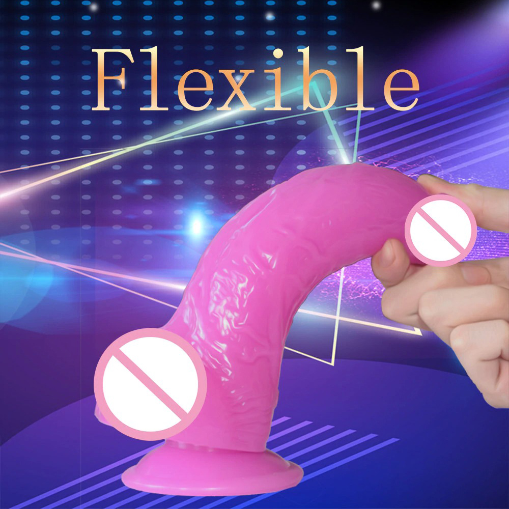 Huge Realistic Dildo Imitation Penis / Adult Falos for Masturbation / Silicone Sex Toy - EVE's SECRETS