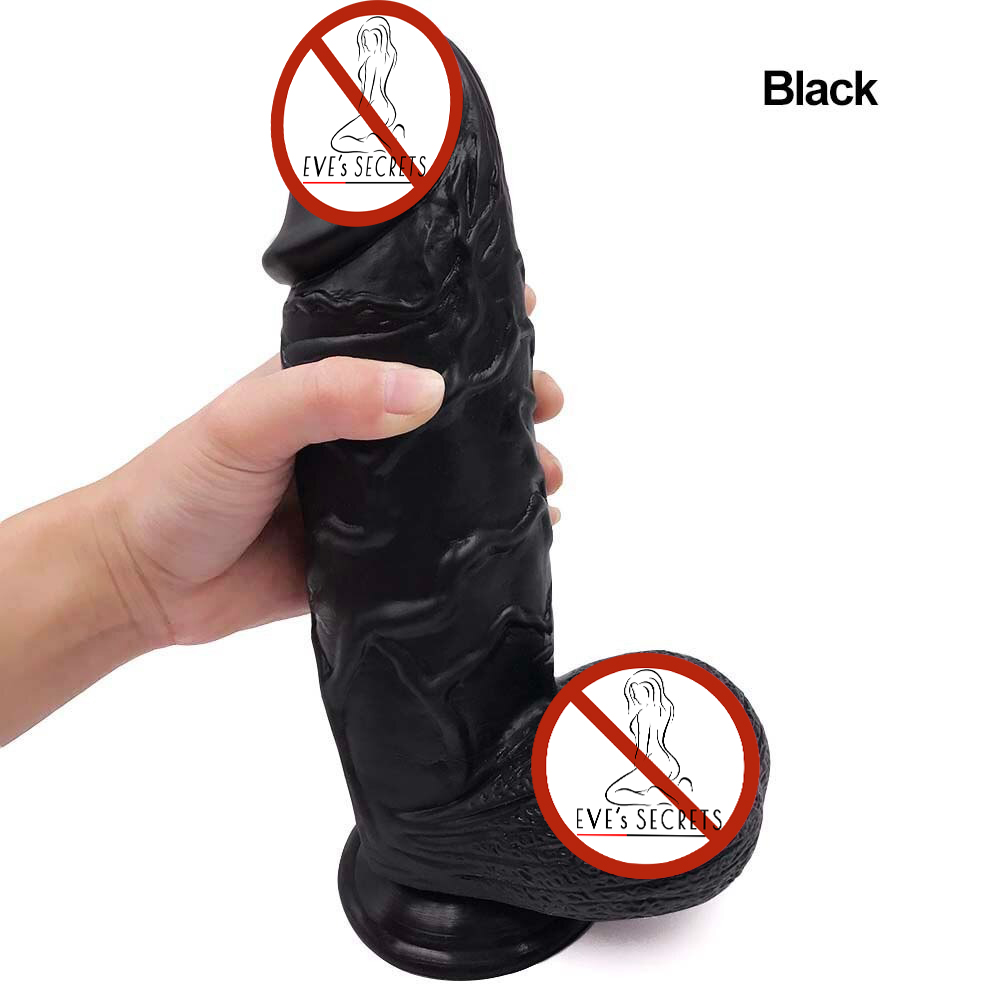 Huge Realistic Dildo with Strong Suction Cup / Waterproof Adult Sex Toy - EVE's SECRETS