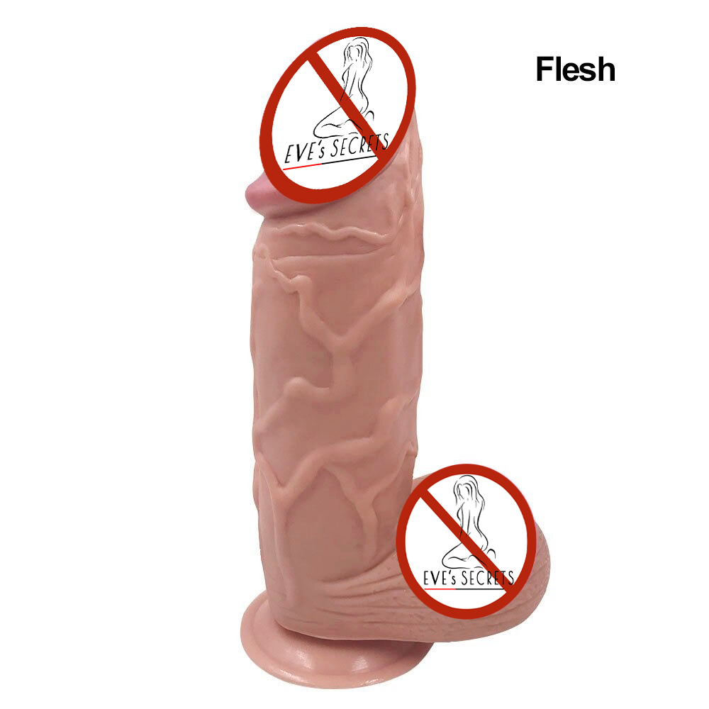 Huge Realistic Dildo with Strong Suction Cup / Waterproof Adult Sex Toy - EVE's SECRETS