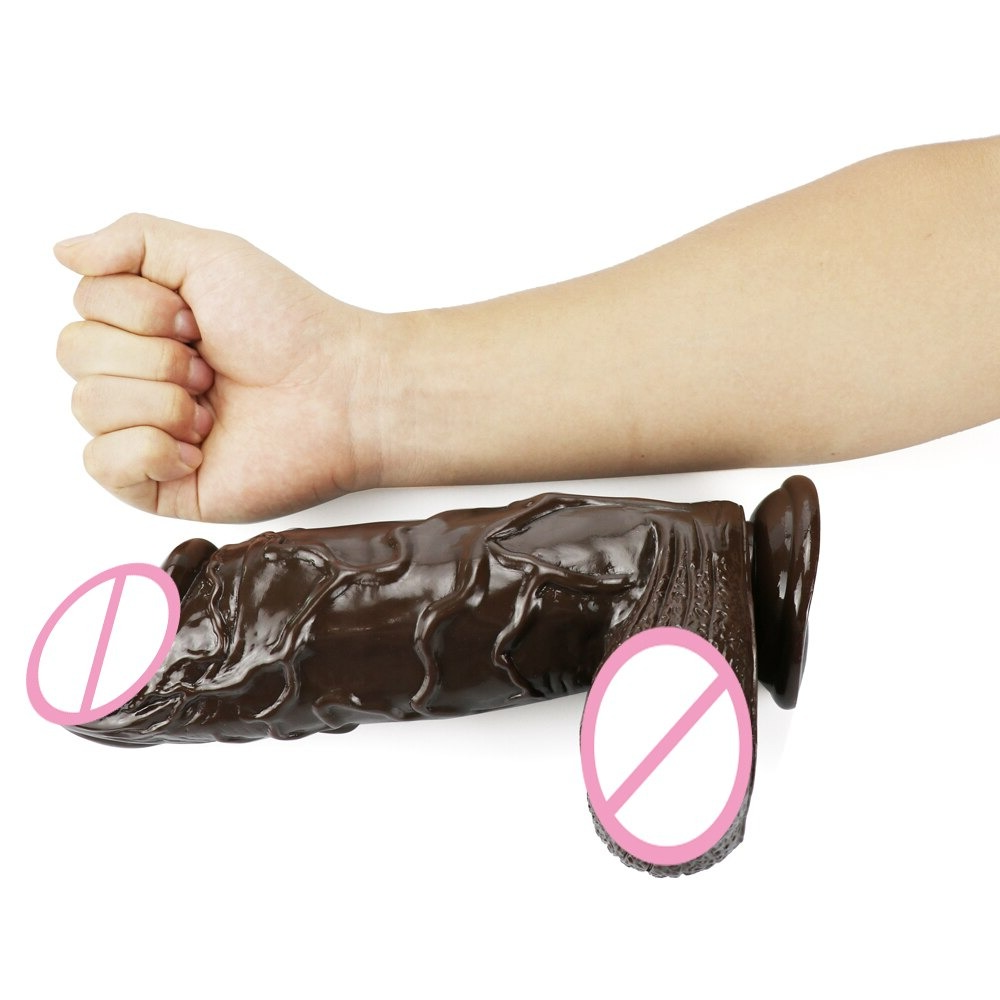 Huge Realistic Dildo with Strong Suction Cup / Waterproof Adult Sex Toy - EVE's SECRETS