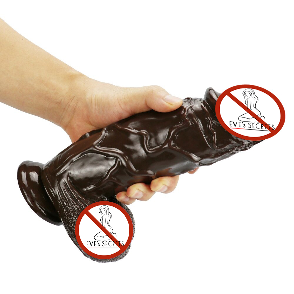 Huge Realistic Dildo with Strong Suction Cup / Waterproof Adult Sex Toy - EVE's SECRETS