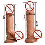 Huge Realistic Silicone Penis for Women / Adult Masturbator Dildo with Panties - EVE's SECRETS