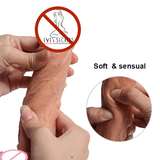 Huge Realistic Silicone Penis for Women / Adult Masturbator Dildo with Panties - EVE's SECRETS