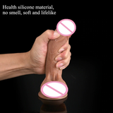 Huge Realistic Silicone Penis for Women / Adult Masturbator Dildo with Panties - EVE's SECRETS