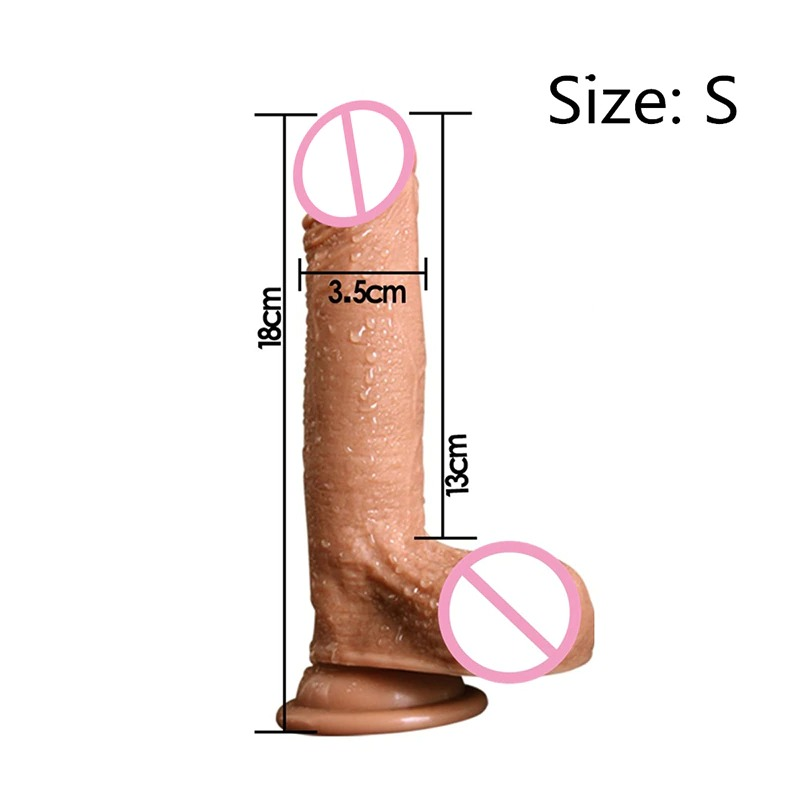 Huge Realistic Silicone Penis for Women / Adult Masturbator Dildo with Panties - EVE's SECRETS