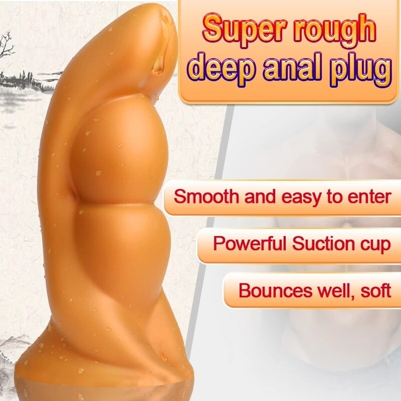 Huge Size Anal Plugs / Big Butt Plugs For Women And Men / G-Spot Stimulator Anus Dilator - EVE's SECRETS