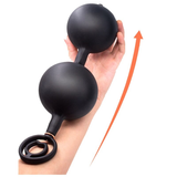 Inflatable Anal Beads Expander / Deep Expandable Plug Prostate Massager With Rings / Huge Butt Plug - EVE's SECRETS