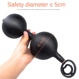Inflatable Anal Beads Expander / Deep Expandable Plug Prostate Massager With Rings / Huge Butt Plug - EVE's SECRETS