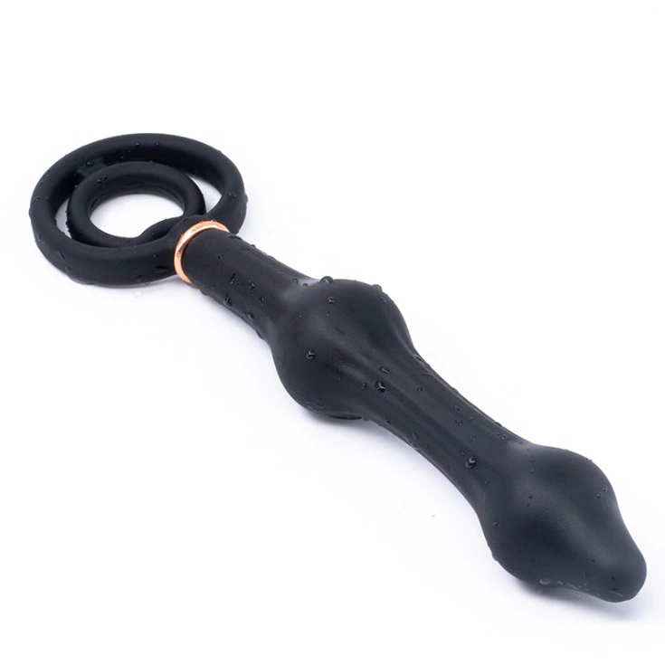 Inflatable Anal Beads Expander / Deep Expandable Plug Prostate Massager With Rings / Huge Butt Plug - EVE's SECRETS