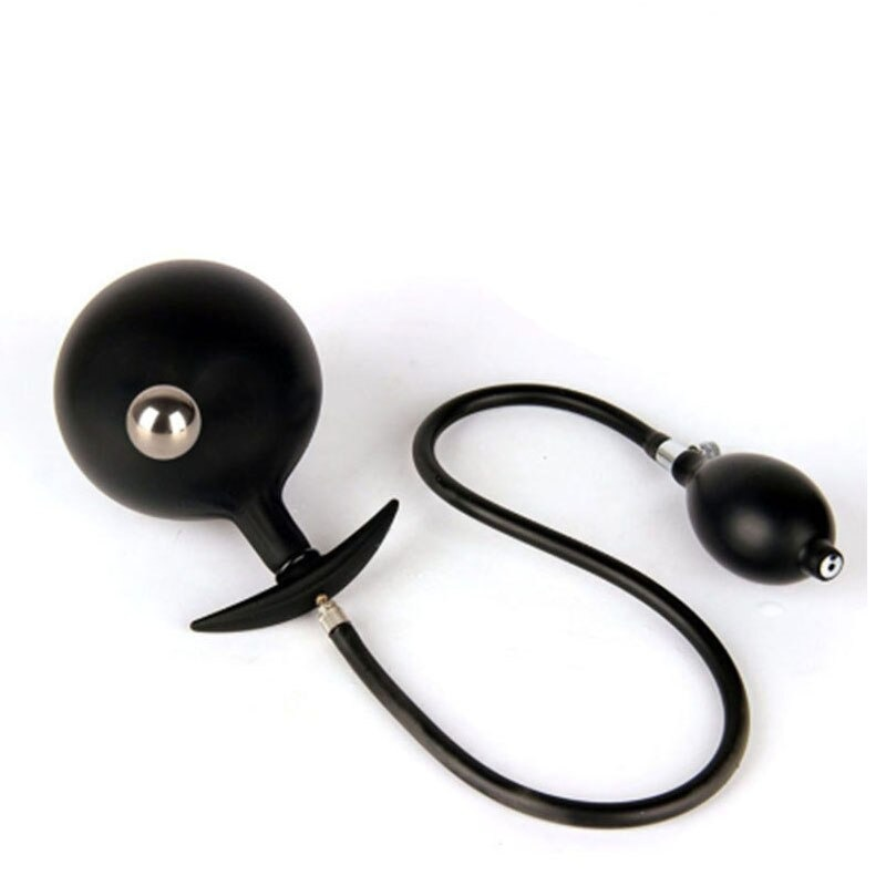Inflatable Anal Beads Expander / Deep Expandable Plug Prostate Massager With Rings / Huge Butt Plug - EVE's SECRETS