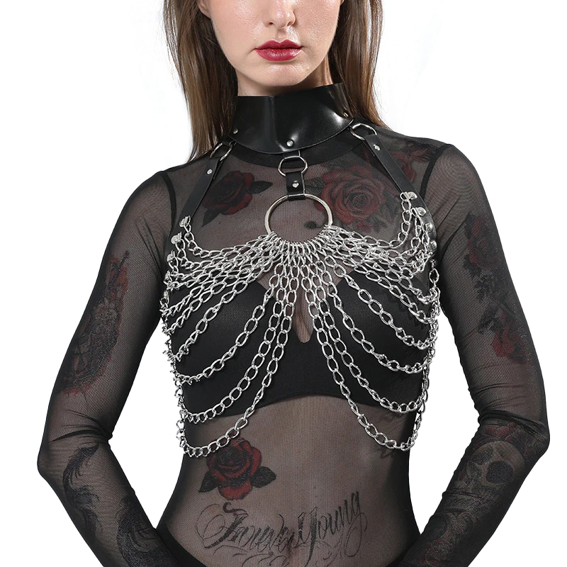 Intim Body Accessory for Ladies / Underwear Bondage Garter Belt / Stockings Crop Top Straps Belt - EVE's SECRETS