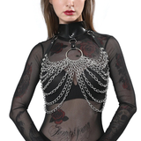 Intim Body Accessory for Ladies / Underwear Bondage Garter Belt / Stockings Crop Top Straps Belt